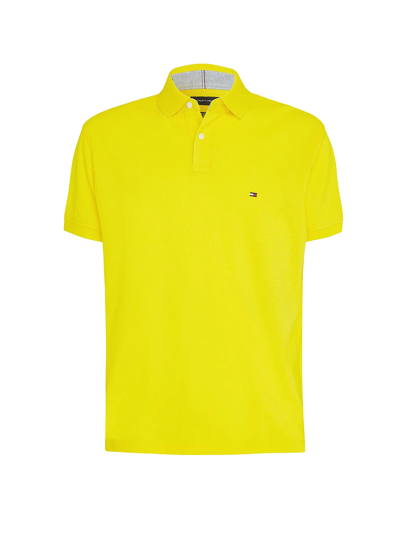 TOMMY HILFIGER | Poloshirt Regular Fit | gelb